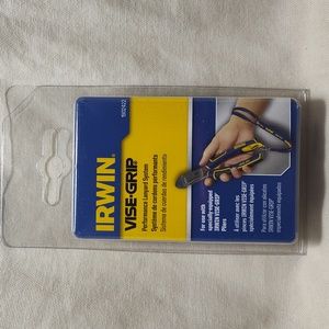 rwin Vise-Grip Nylon Performance Lanyard System with Clip Blue 1 pc.